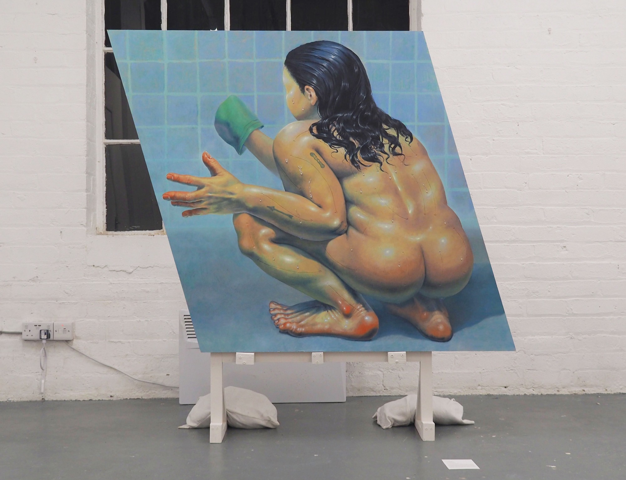 Artwork installation view