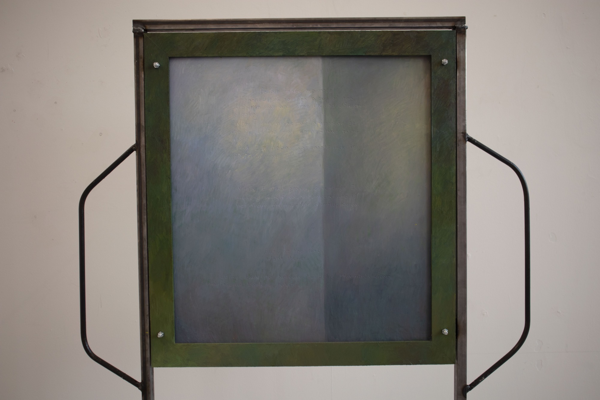 Artwork installation view