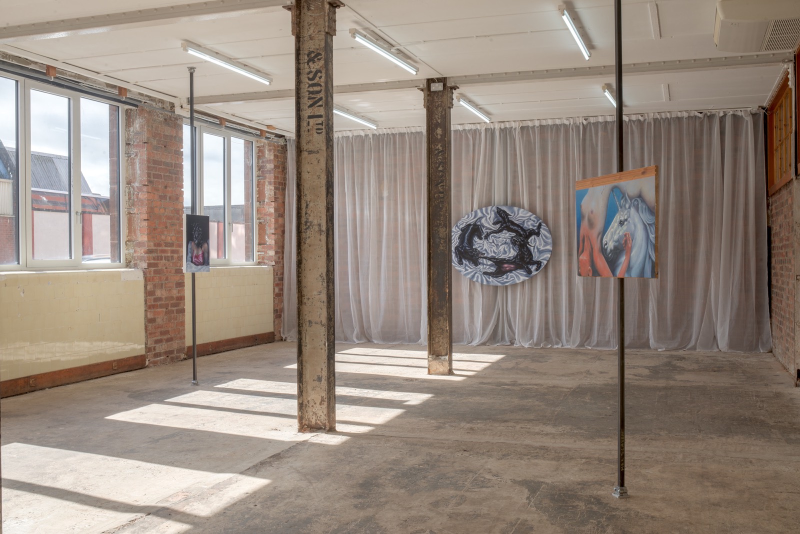 In Her Bedroom installation view