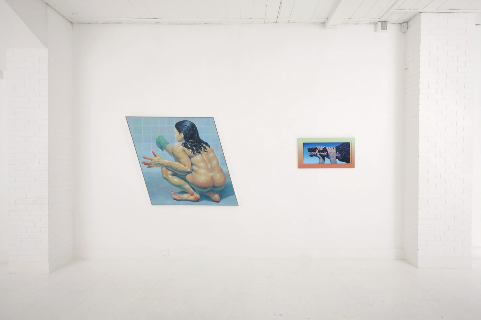 Submerged Attachment installation view